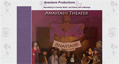 Desktop Screenshot of anastasisproductions.org